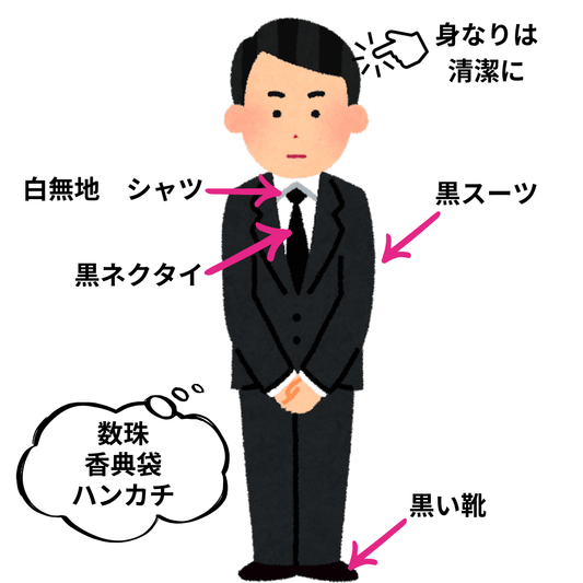 今から葬式！私の喪服はこれで大丈夫？最終チェック！