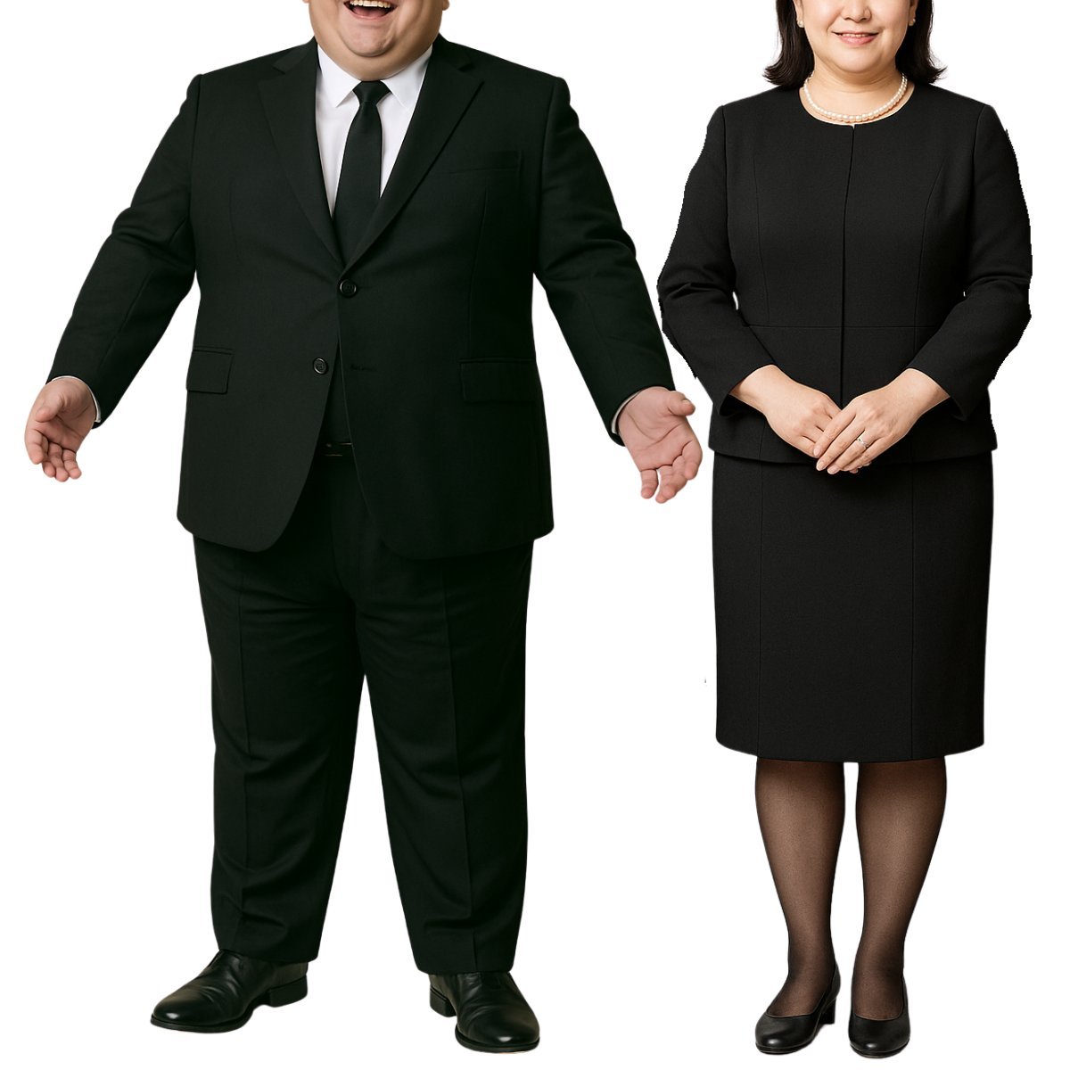 紳士喪服　大きいサイズ - 喪服レンタル　ナゴヤ