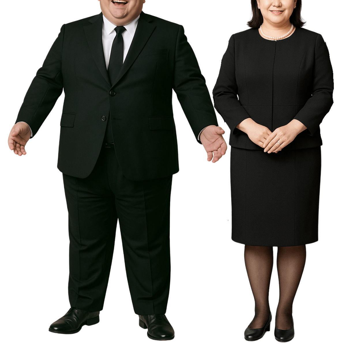 【大きいサイズ】2泊3日8800円から - 喪服レンタル ナゴヤ