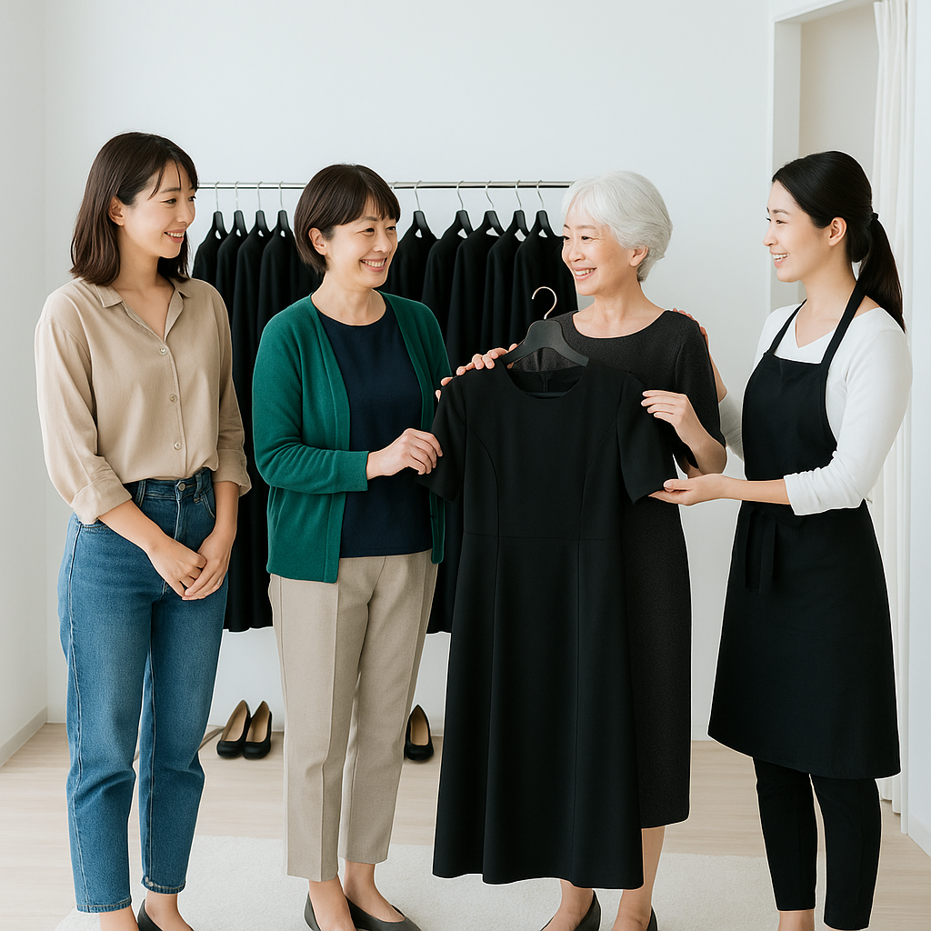 マタニティ　喪服レンタル